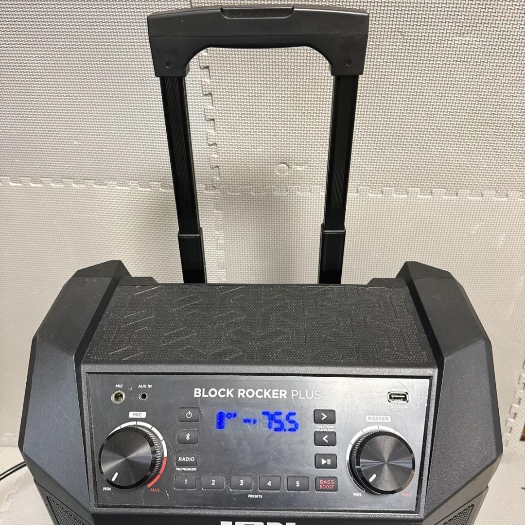ION AUDIO BLOCK ROCKER PLUS ポータブルPAスピーカー