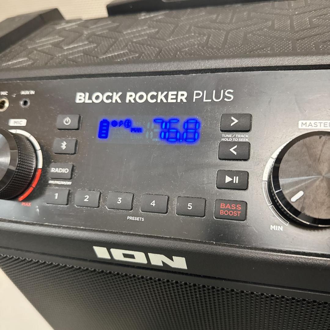 ION AUDIO BLOCK ROCKER PLUS ポータブルPAスピーカー
