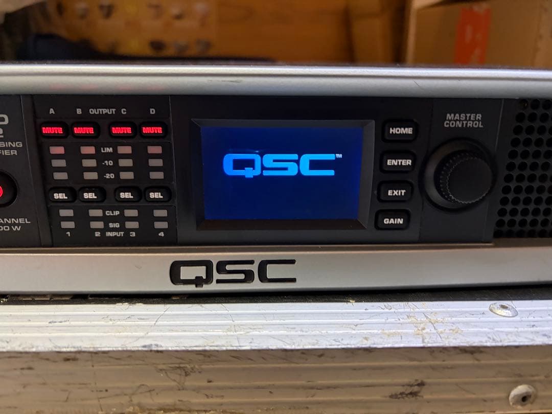 QSC PLD 4.2 プロセッサーアンプ 1600W