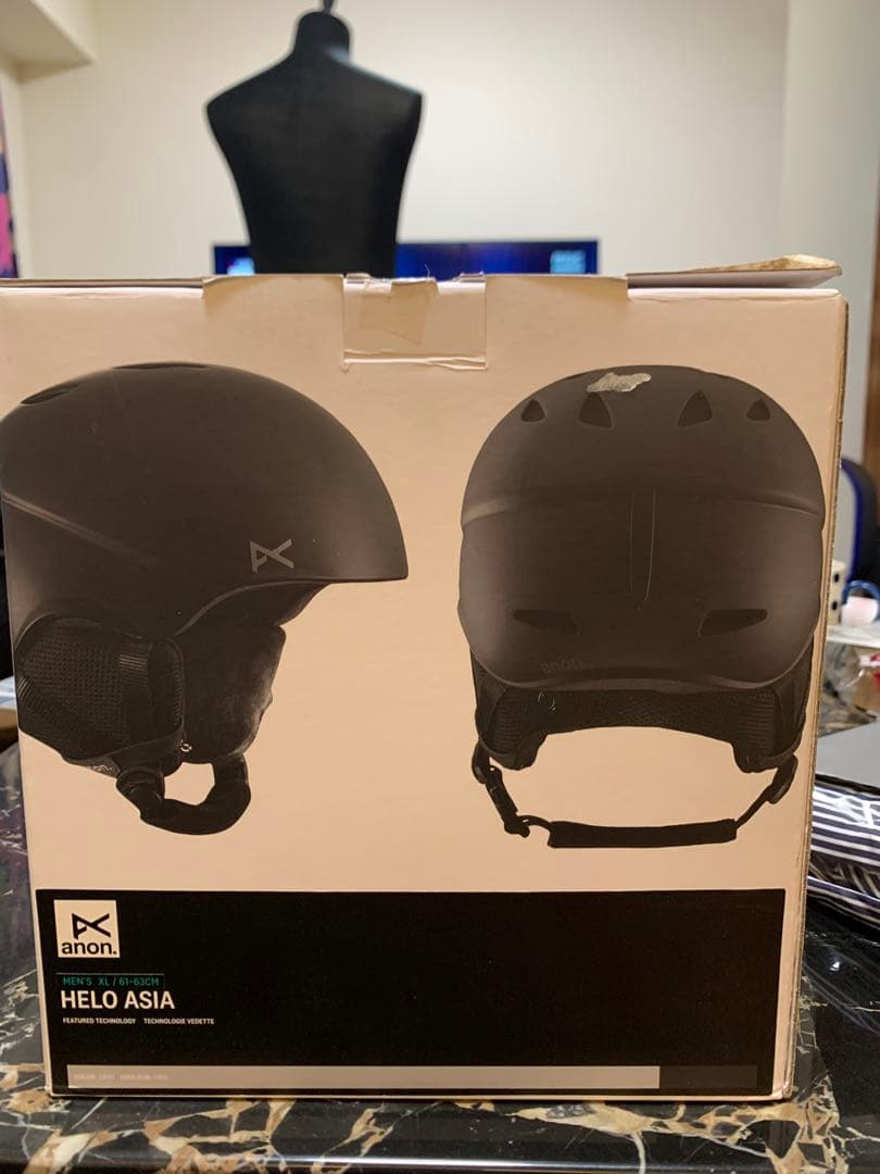 新品未使用ANON アノンHELO HELMET - ASIAN FIT XL