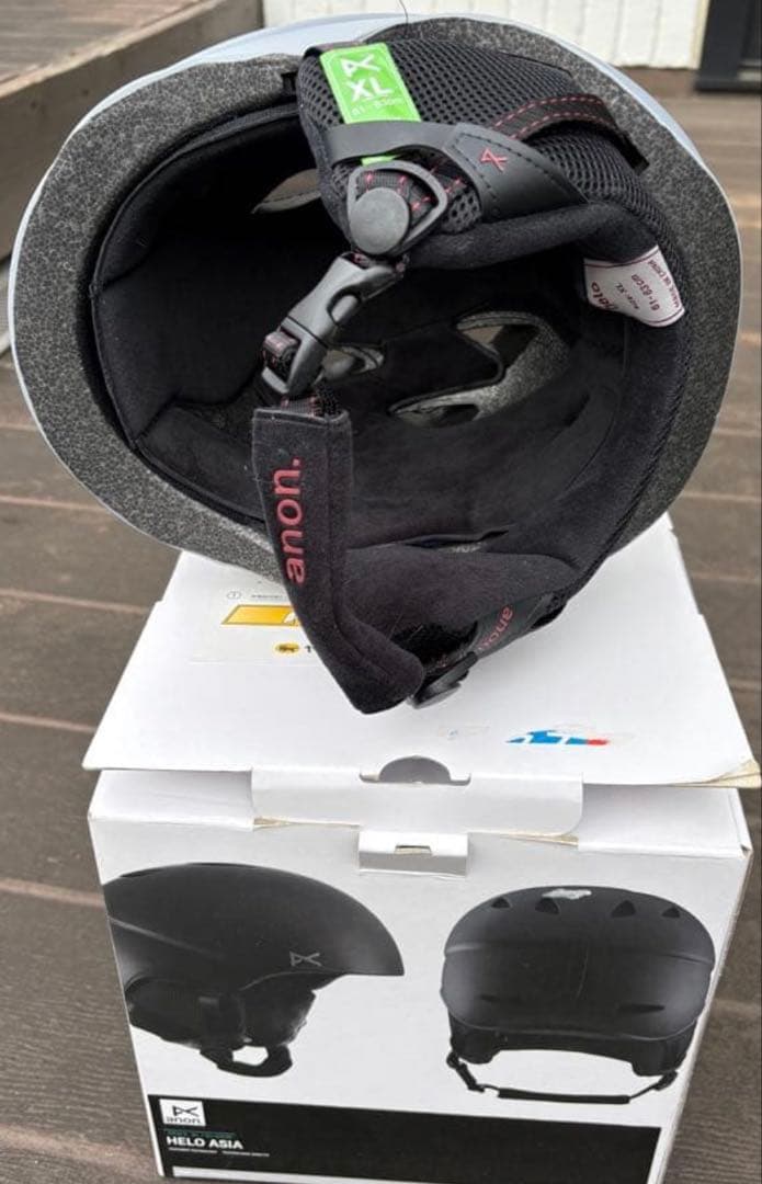 新品未使用ANON アノンHELO HELMET - ASIAN FIT XL