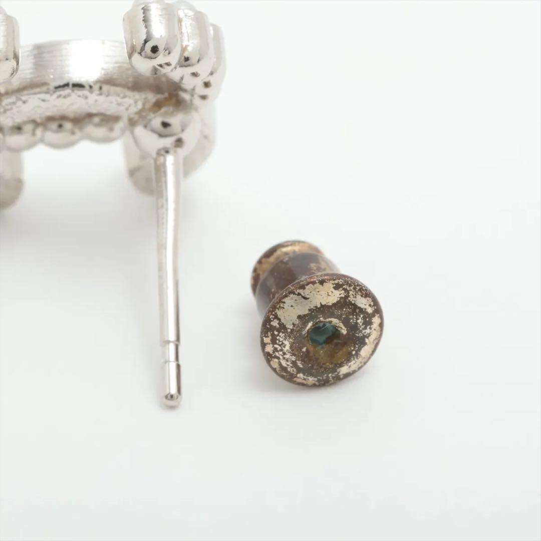 CHANEL ピアス B25V ココマーク　パール　シルバー　ピアス　片耳