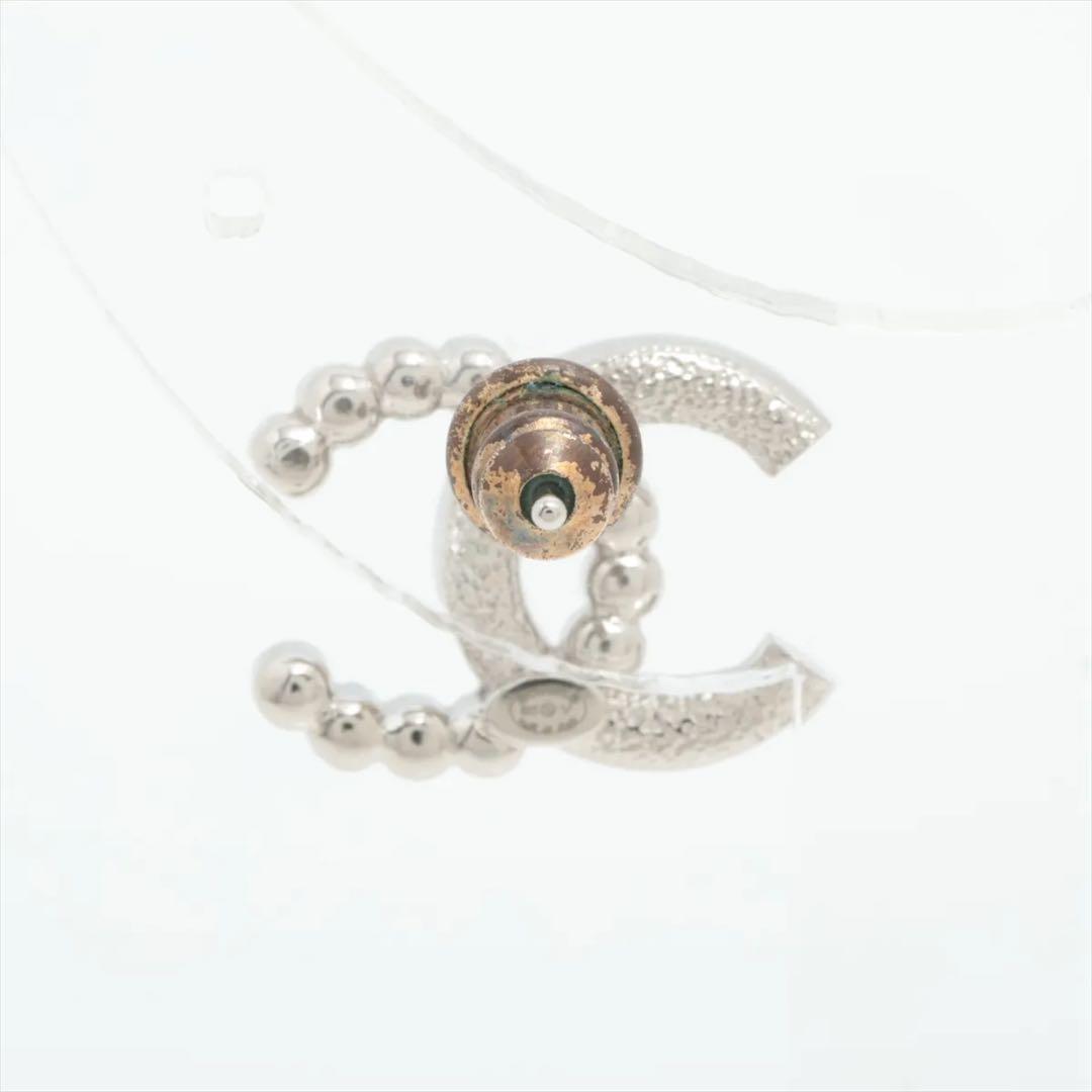 CHANEL ピアス B25V ココマーク　パール　シルバー　ピアス　片耳