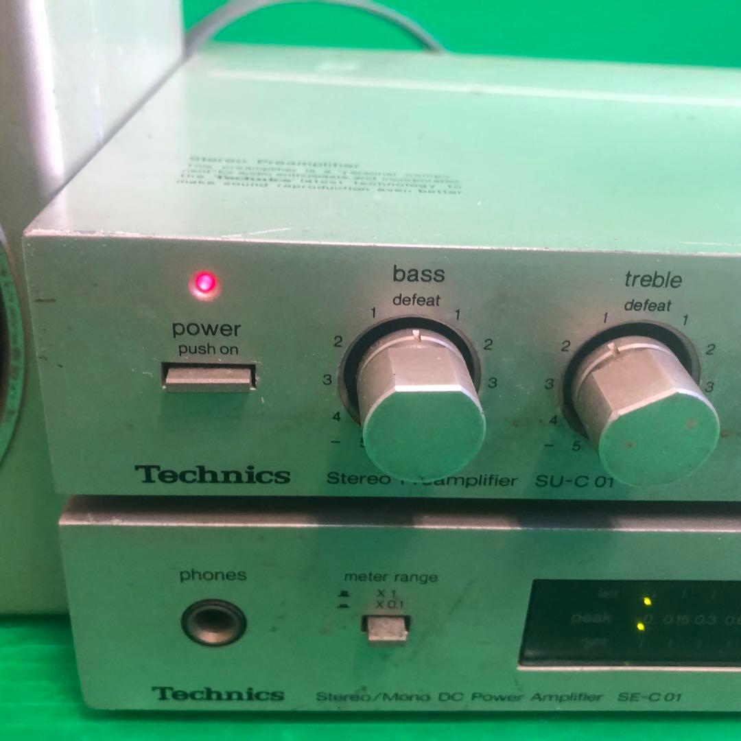 Technics オーディオ SU-C01 SE-C01 SB-F2 通電OK
