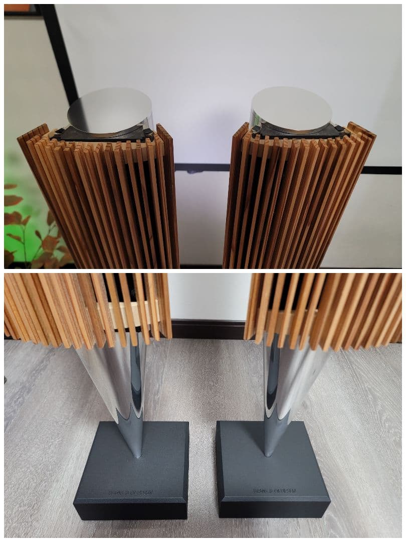 B&O バング&オルフセン BeoLab 8000 スピーカーペア天然木ケース