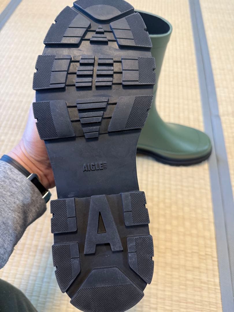 AIGLE グリーン 長靴
