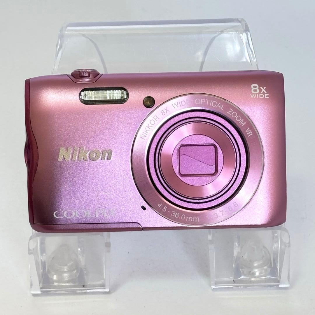 【美品】Nikon coolpix A300 ニコン　デジカメ　ピンク