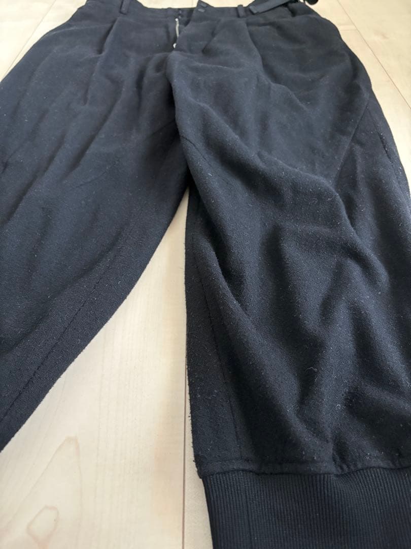 ワイスリー Y-3ジョガーパンツ　ウールフランネル　XS