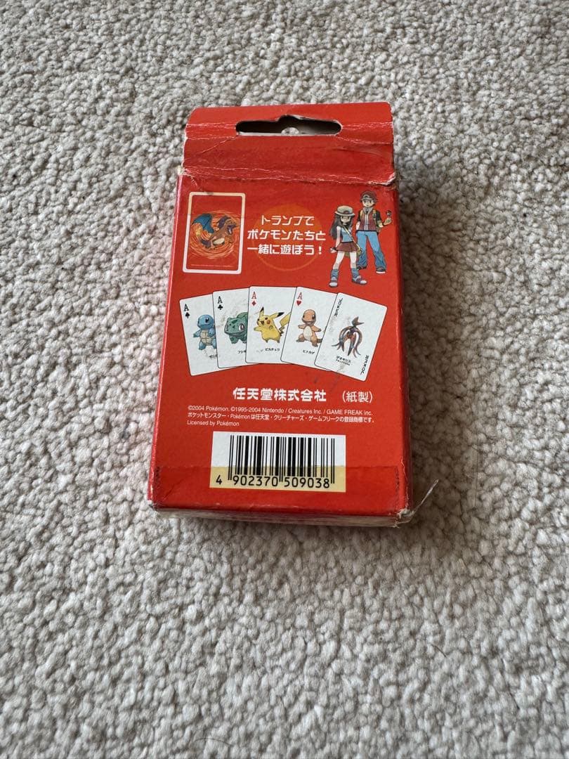 ポケモン 赤 ファイアレッド トランプ 劇場先行販売版 裂空の訪問者デオキシス