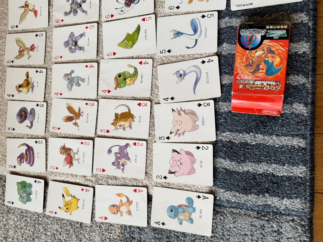 ポケモン 赤 ファイアレッド トランプ 劇場先行販売版 裂空の訪問者デオキシス