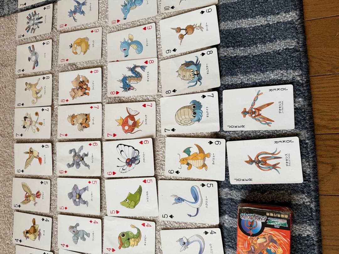 ポケモン 赤 ファイアレッド トランプ 劇場先行販売版 裂空の訪問者デオキシス