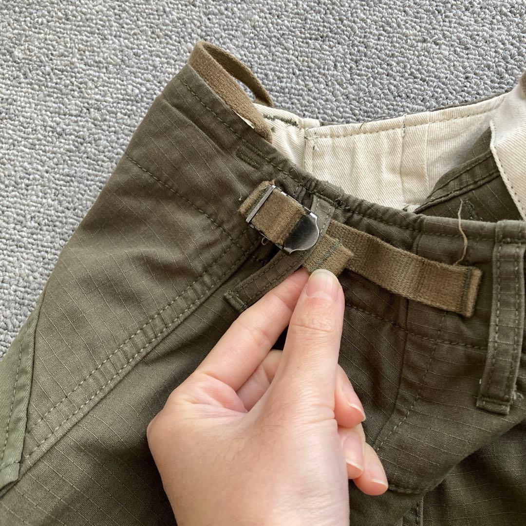 【ほぼ新品】WSサイズ ナナミカ カーゴパンツ パープルレーベル M-65