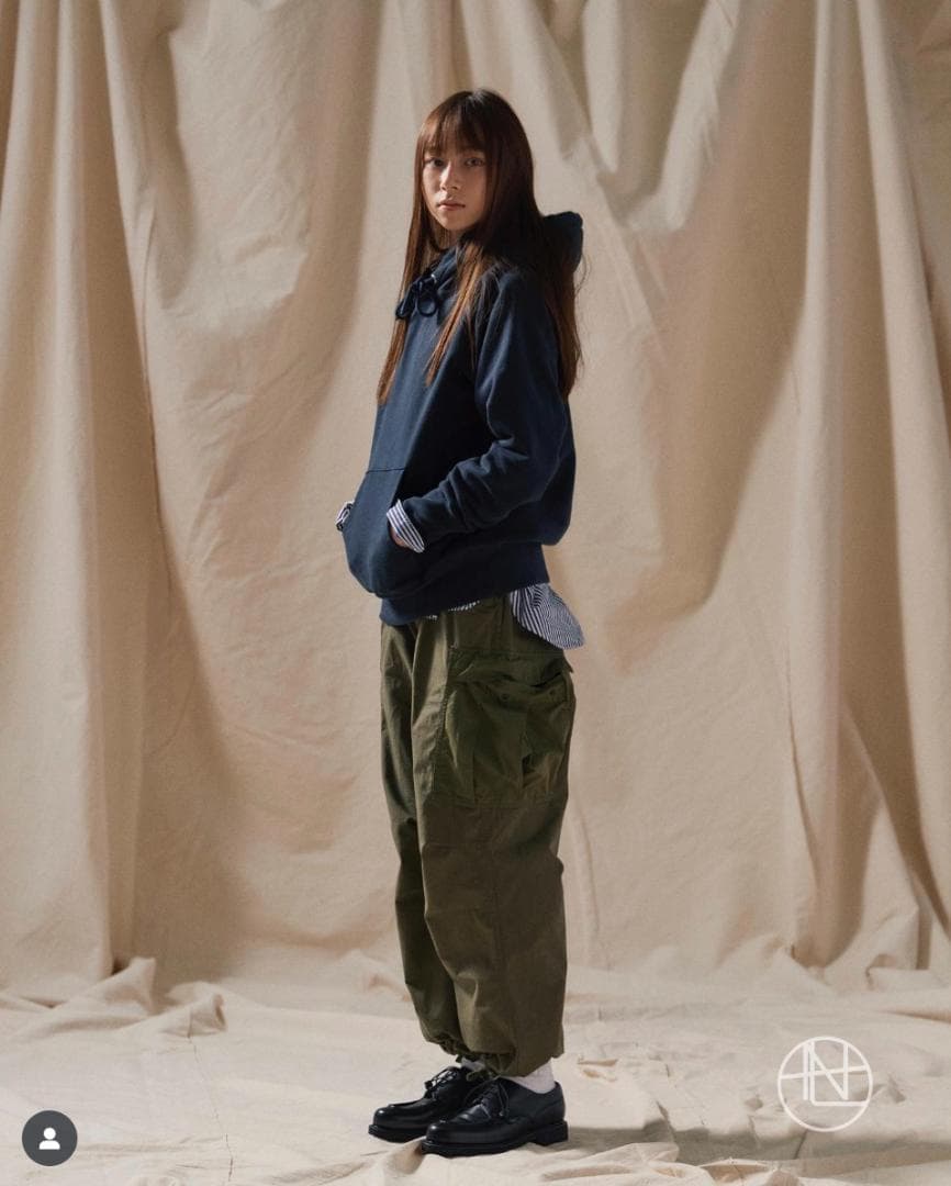 【ほぼ新品】WSサイズ ナナミカ カーゴパンツ パープルレーベル M-65