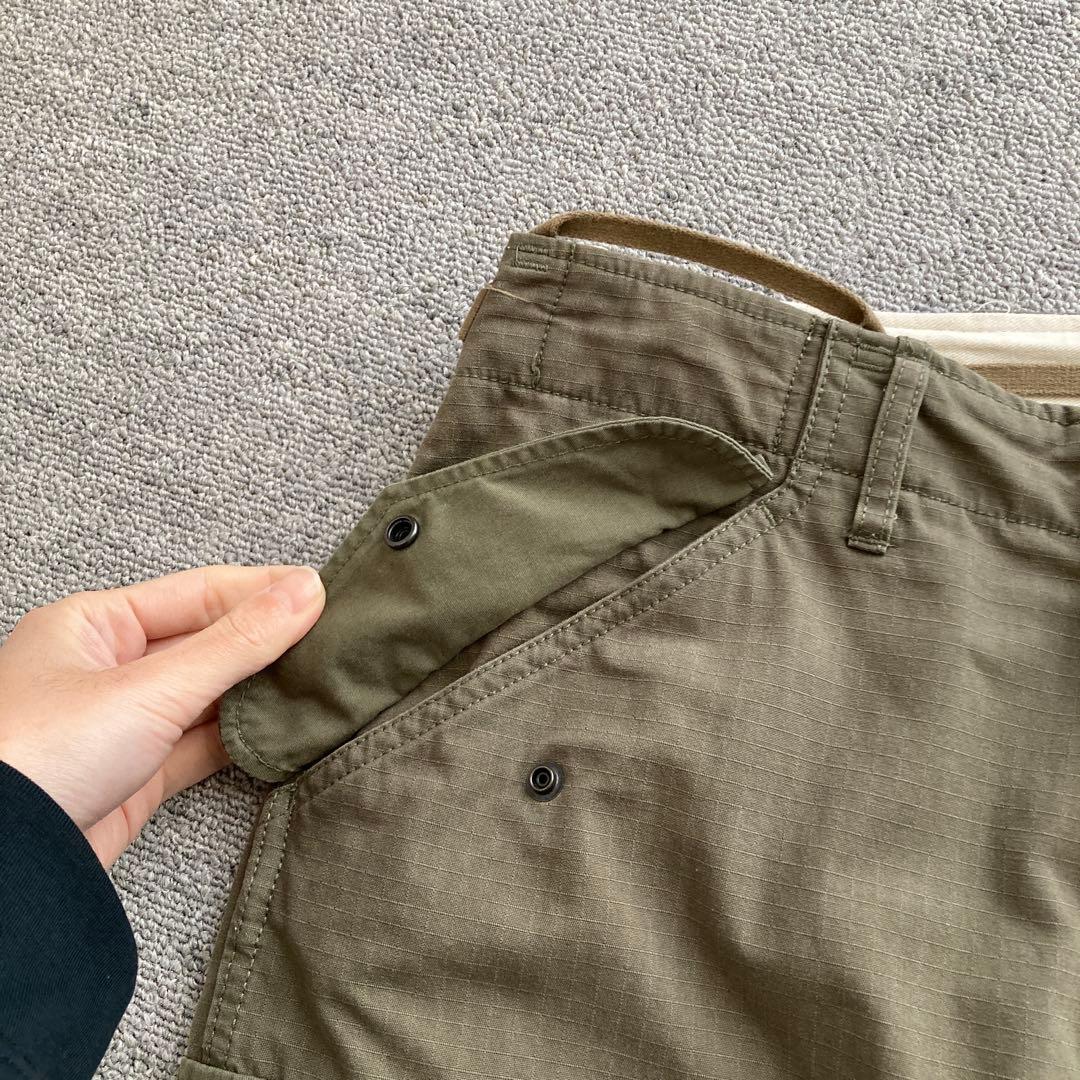 【ほぼ新品】WSサイズ ナナミカ カーゴパンツ パープルレーベル M-65