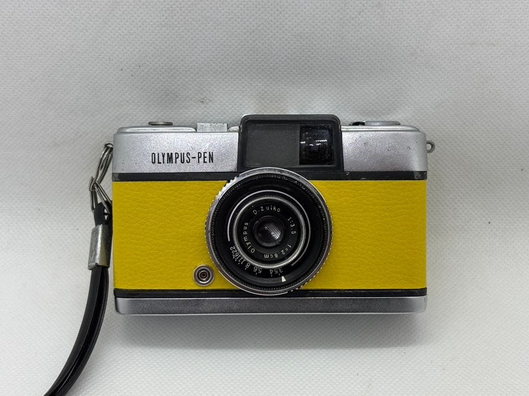 【動作確認済】OLYMPUS-PEN 初代 28mm f3.5 カバー付き