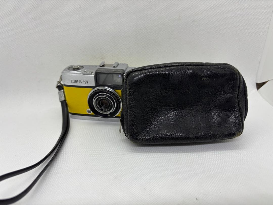 【動作確認済】OLYMPUS-PEN 初代 28mm f3.5 カバー付き