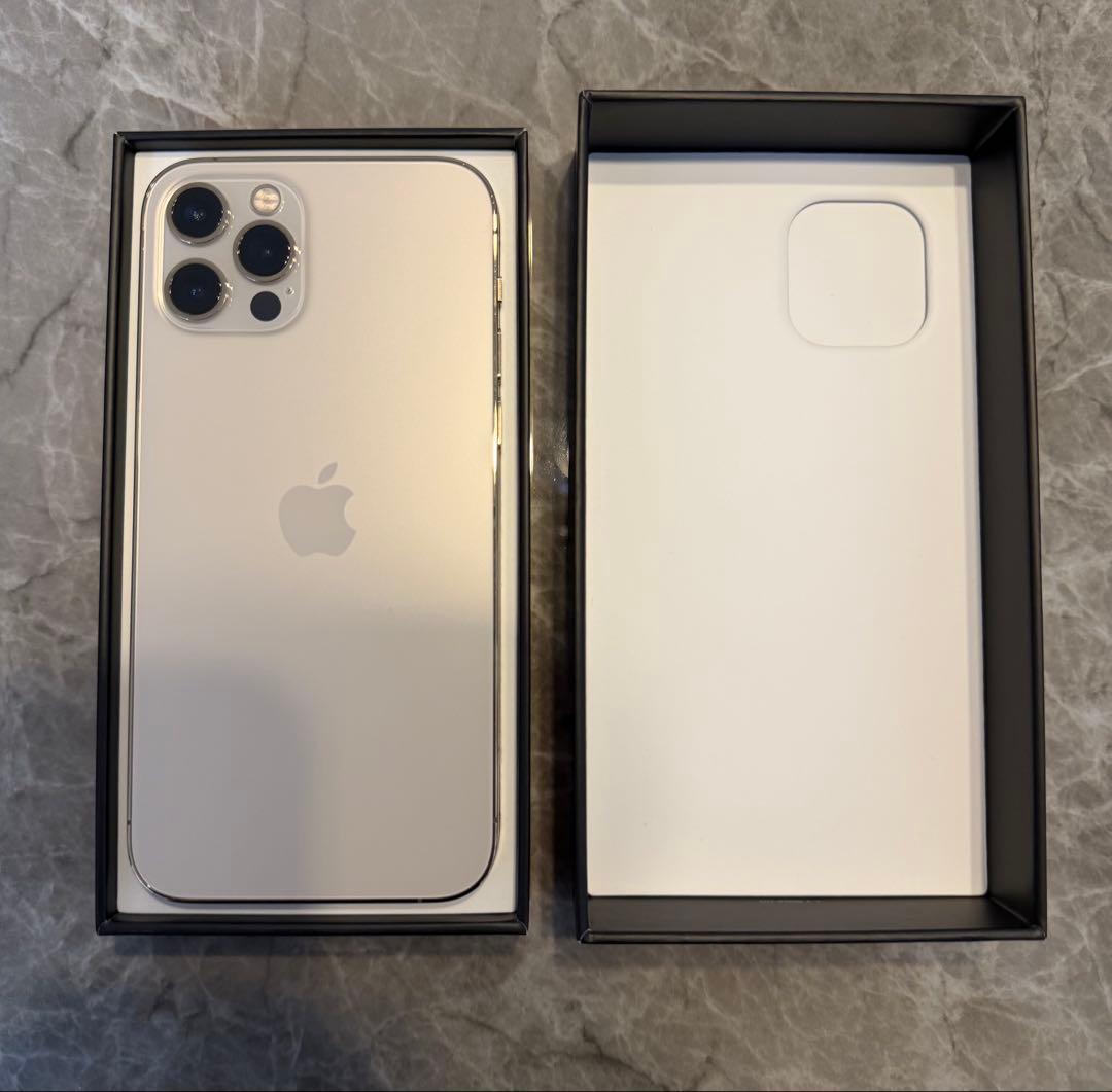 美品 Apple iPhone 12 Pro ゴールド 本体