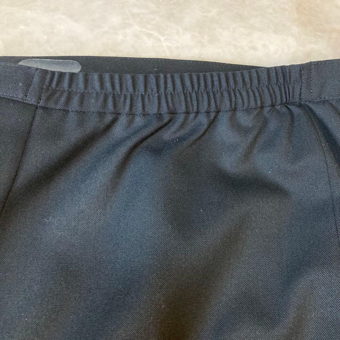 美品 アオキ レミュー セットアップ 黒　スカートスーツ　上５L下6L洗える