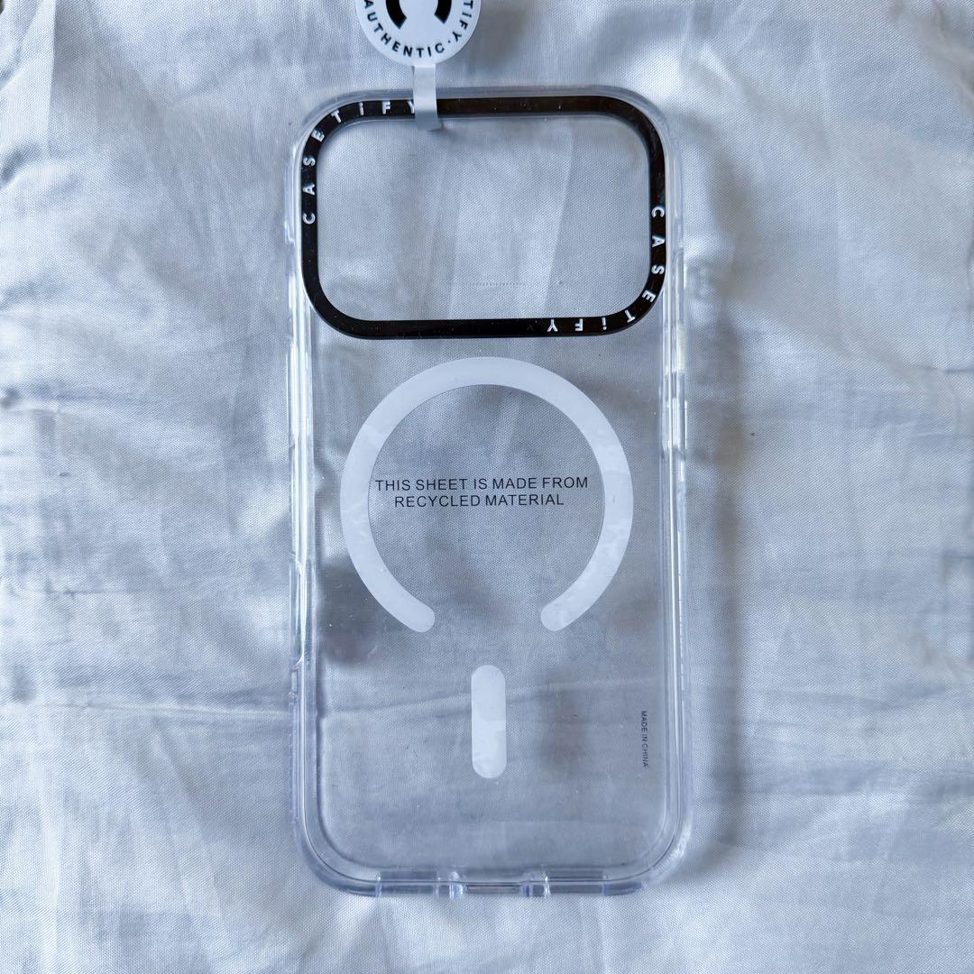 iPhone17pro インパクト クリアケース MagSafe対応