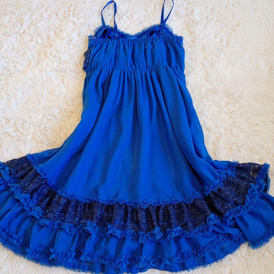 axes femme ビッグリボン チュールレース ドレス ワンピース EGL