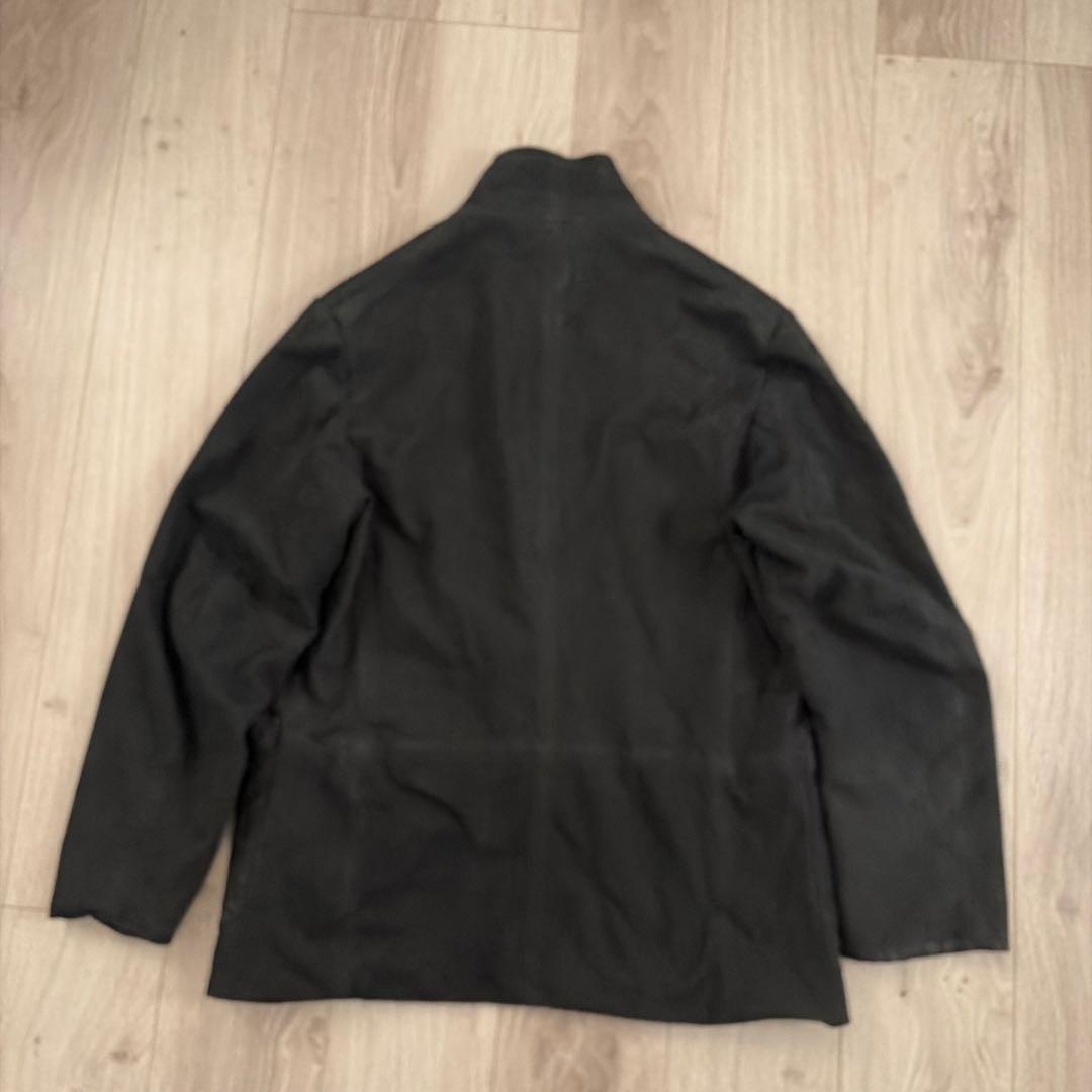 タグ付き　キャプテンサンシャイン　ヌバックレザーテイクイージージャケット