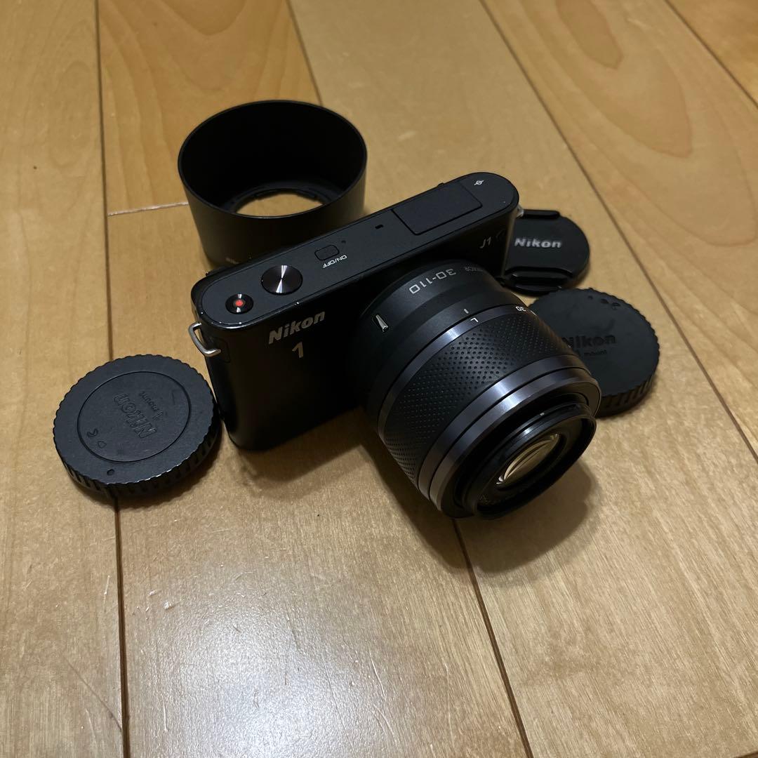 Nikon 1 J1 ミラーレスカメラ 30-110mmレンズ付き#447413