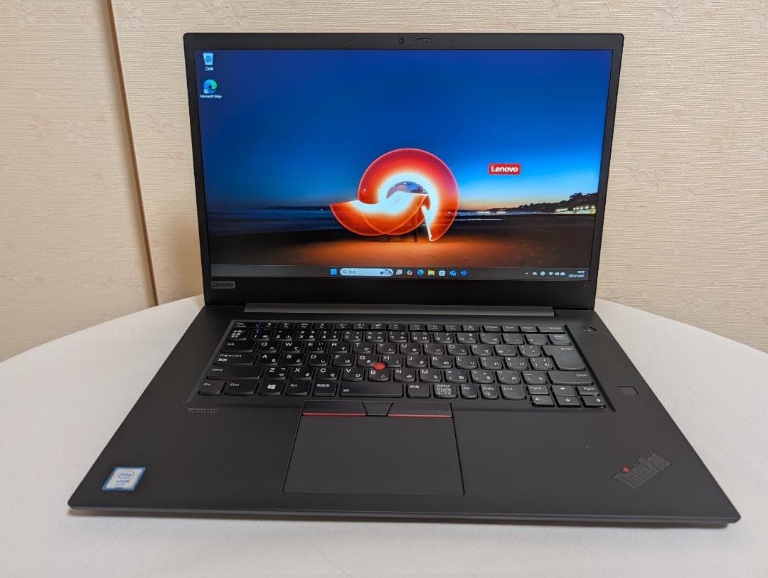 Windowsノート本体 ThinkPad P1 Gen2 i7/32GB/1TB/4K/15.6