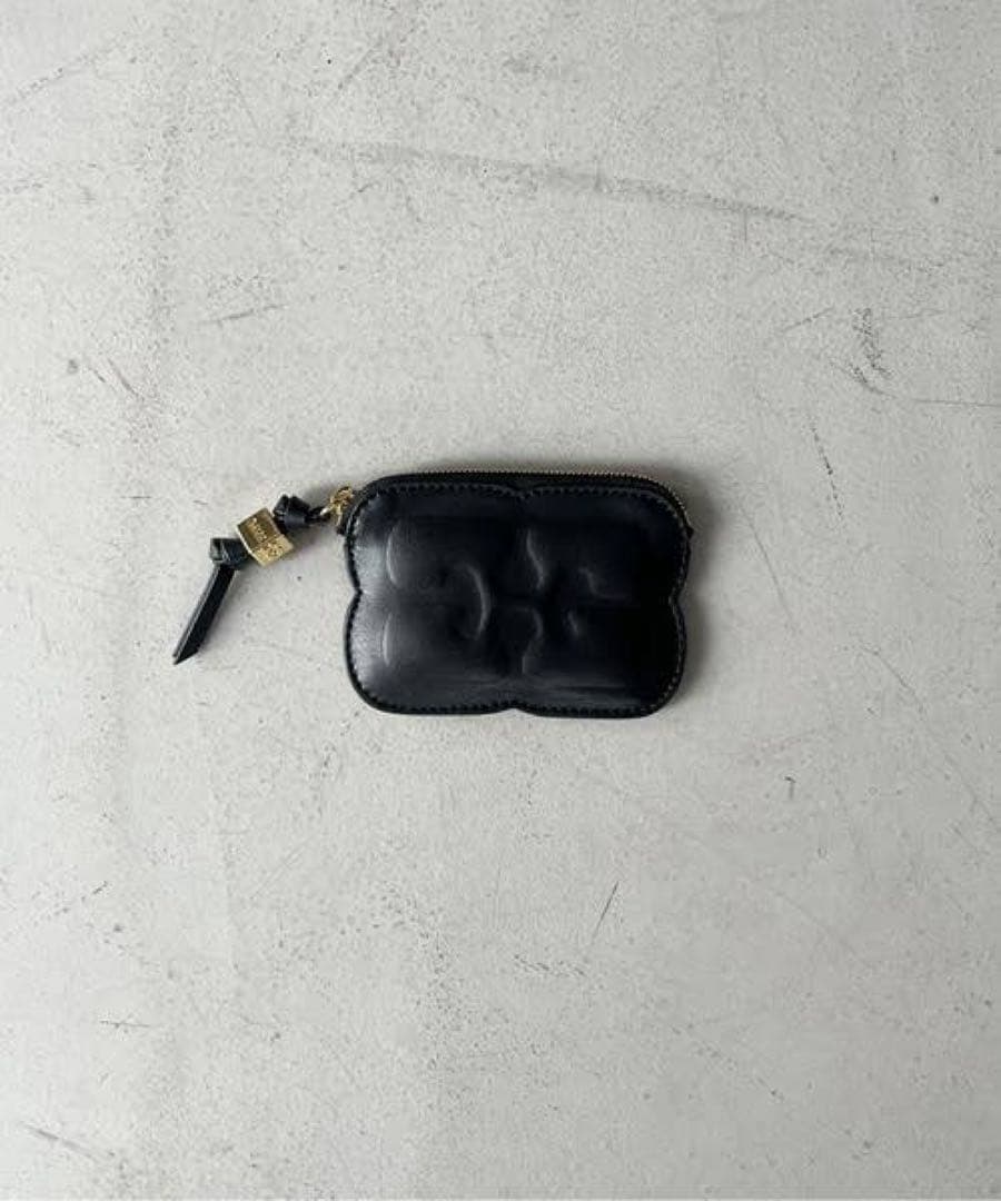 ＊GANNI Bou Compact Zipped Wallet Sparkle