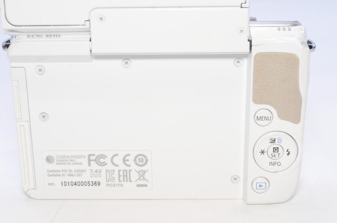 キャノンEOS M10ミラーレスレンズキット EF-M15-45IS STM