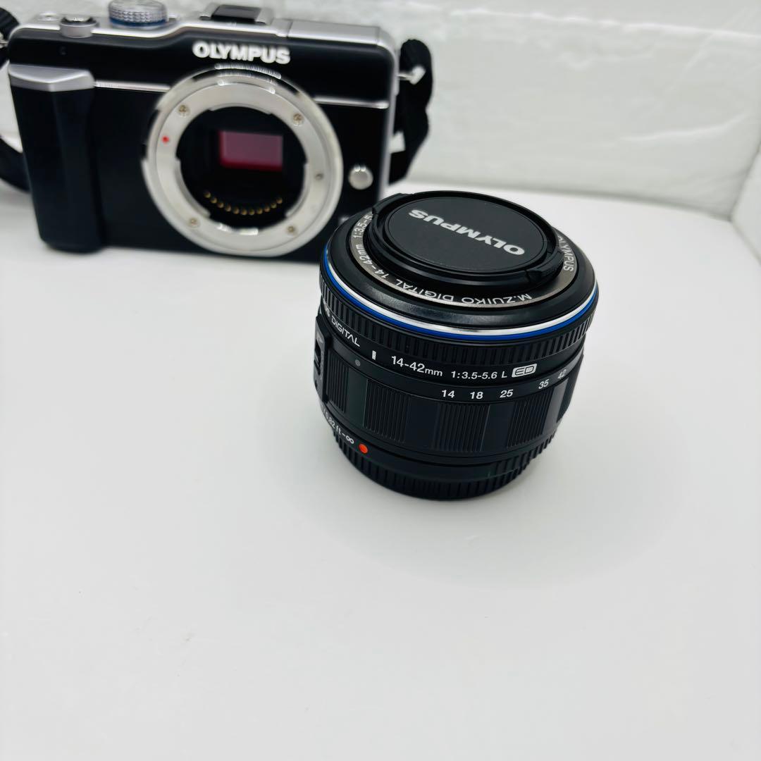【美品】オリンパス ペン ライト E-PL1ミラーレス レンズキット