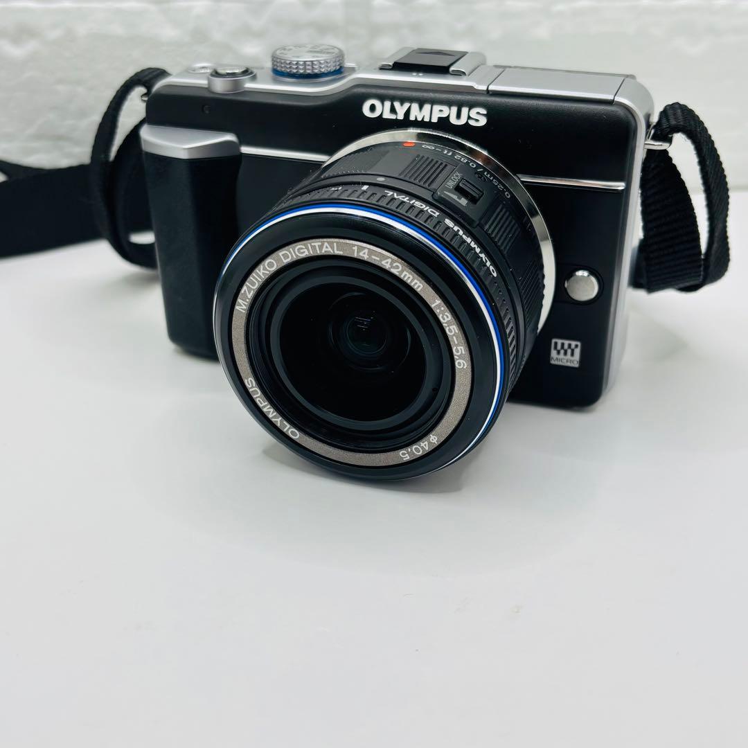 【美品】オリンパス ペン ライト E-PL1ミラーレス レンズキット