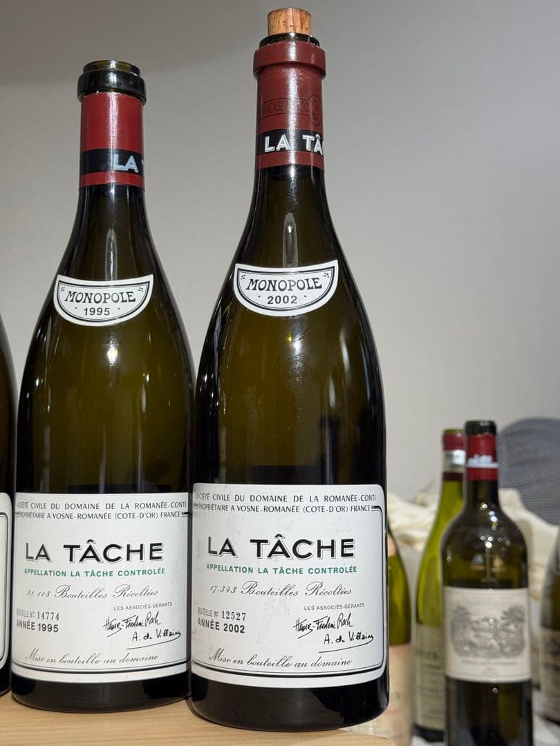 DRC ロマネ・コンティ ラターシュ 空き瓶 5本セット ロマネコンティ