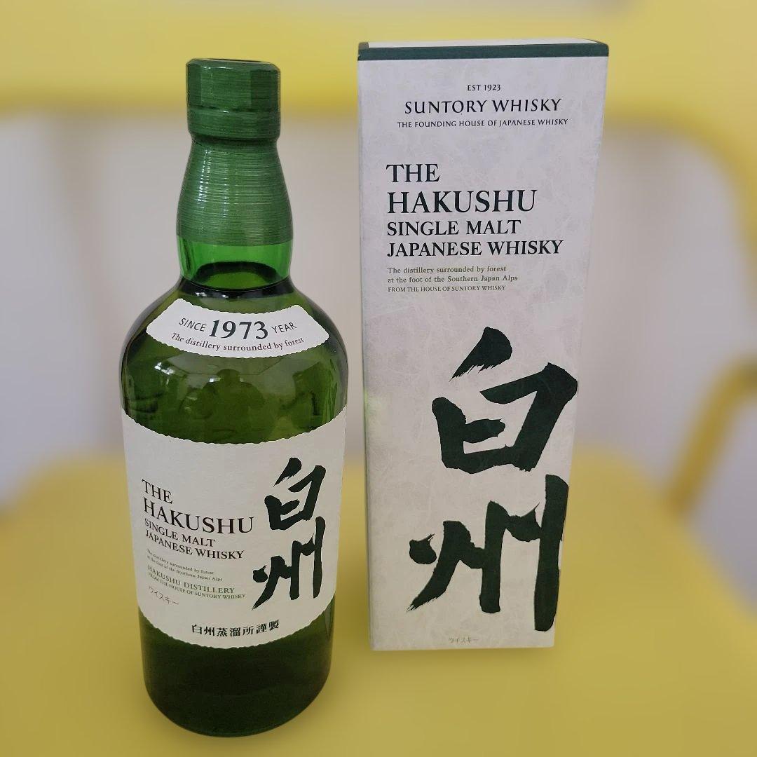 白州 シングルモルトウイスキー 700ml　箱付