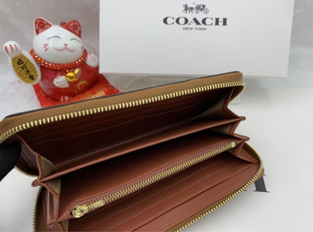 コーチ COACH 長財布 財布 シグネチャー スヌーピー ピーナッツ コラボ