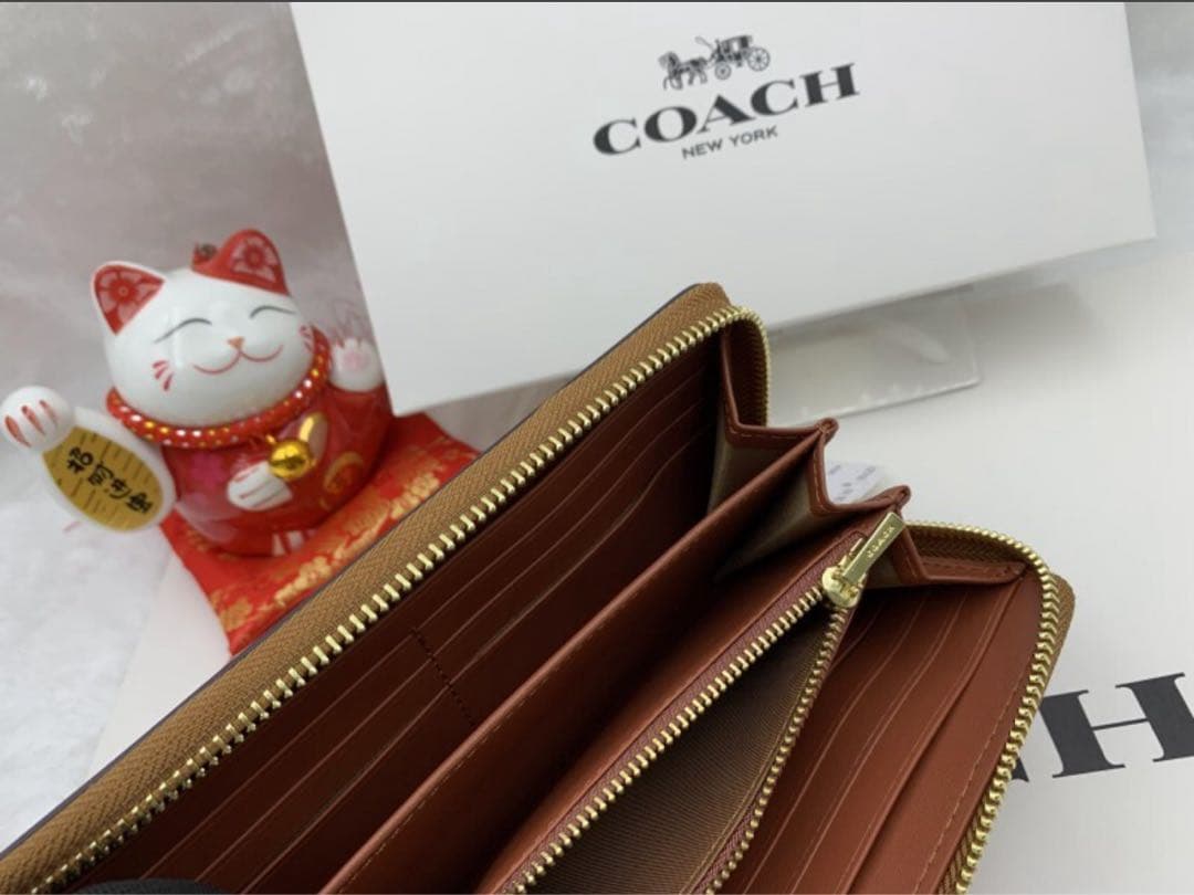 コーチ COACH 長財布 財布 シグネチャー スヌーピー ピーナッツ コラボ