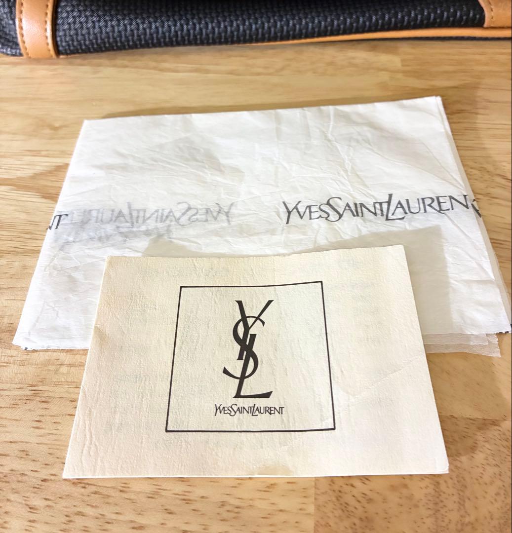 YVES SAINT LAURENT イヴサンローラン 巾着 ショルダーバッグ