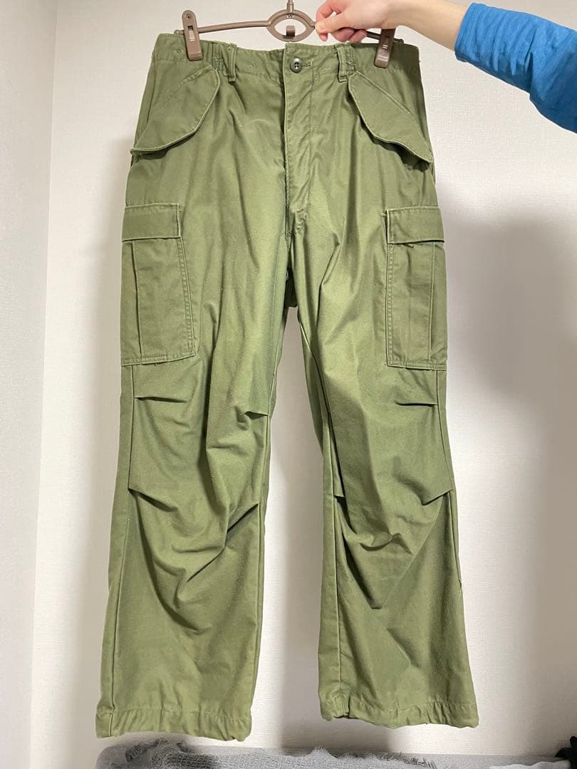 最*説様 70s アメリカ軍 Ｍ-65 フィールドパンツ　MEDIUM REGU