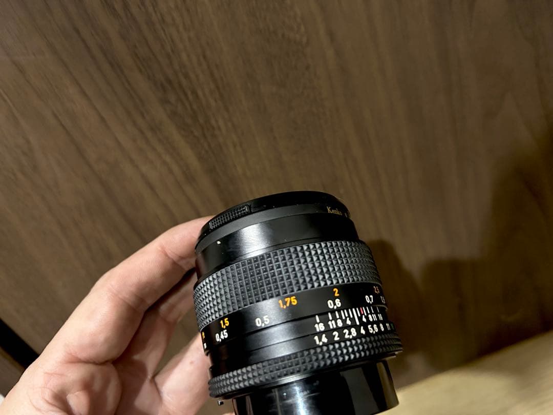 【Carl Zeiss Planar 】T* 50mmF1.4CONTAX革袋付