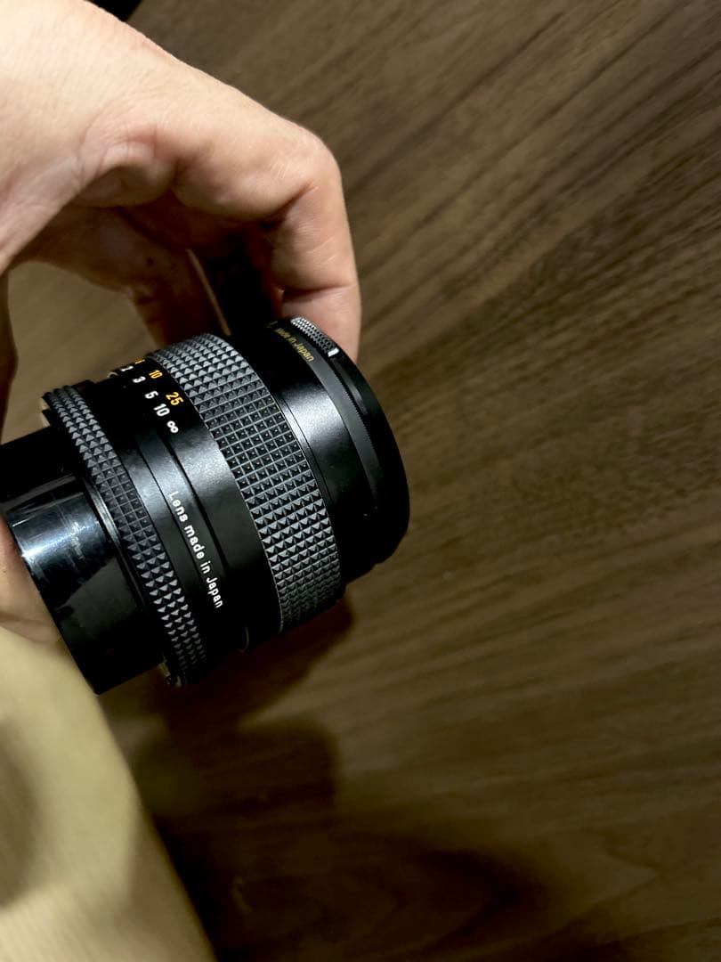 【Carl Zeiss Planar 】T* 50mmF1.4CONTAX革袋付