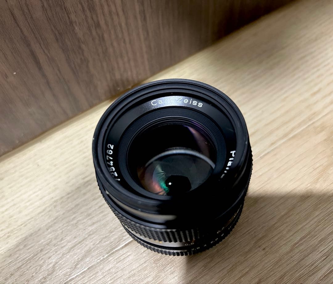 【Carl Zeiss Planar 】T* 50mmF1.4CONTAX革袋付