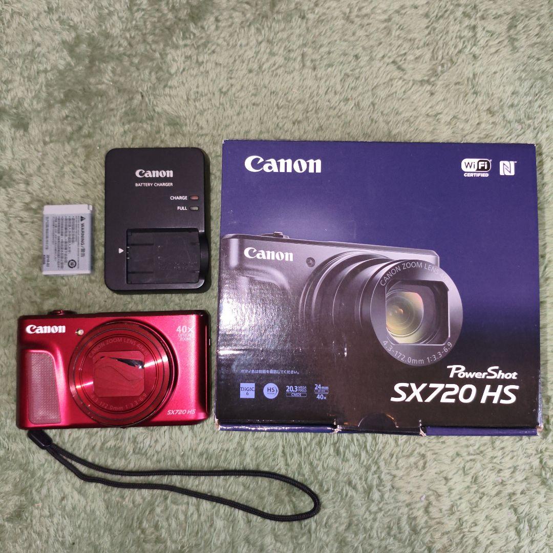 Canon PowerShot SX720 HS　レッド