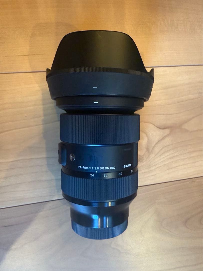 【美品】SIGMA 24-70mm F2.8 DG DN E レンズフィルター付