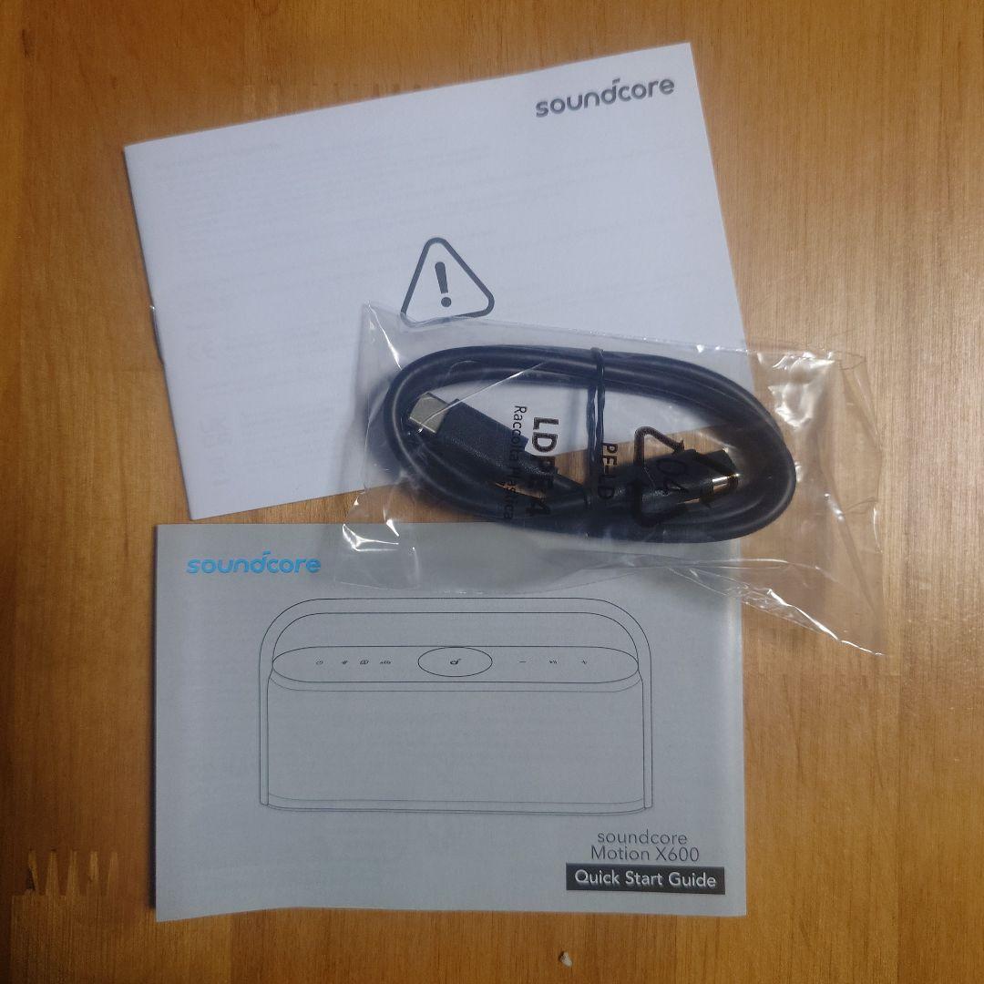 Anker soundcore motion x600 ブルー