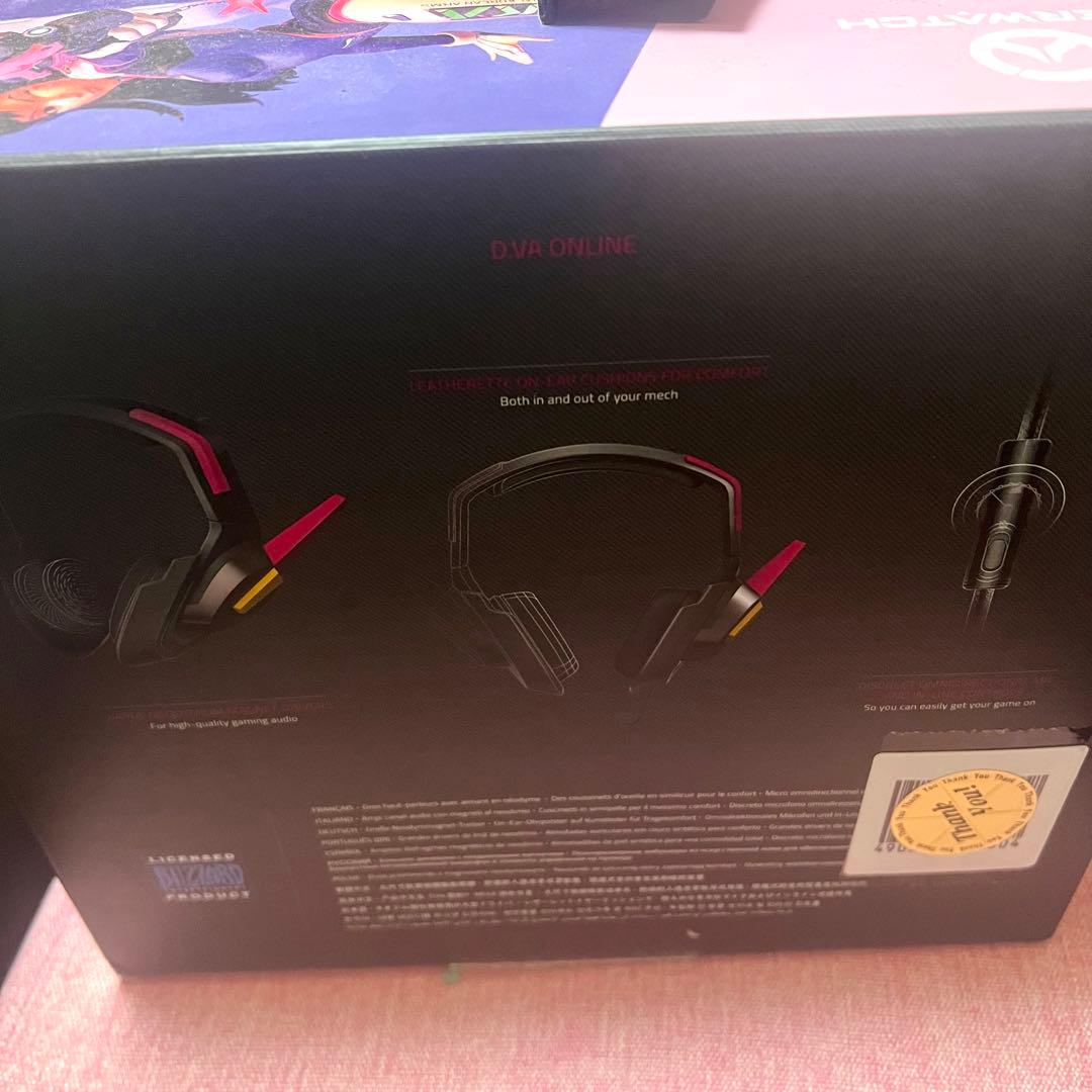 OverWatch D.Va Razer Meka ゲーミングヘッドセット