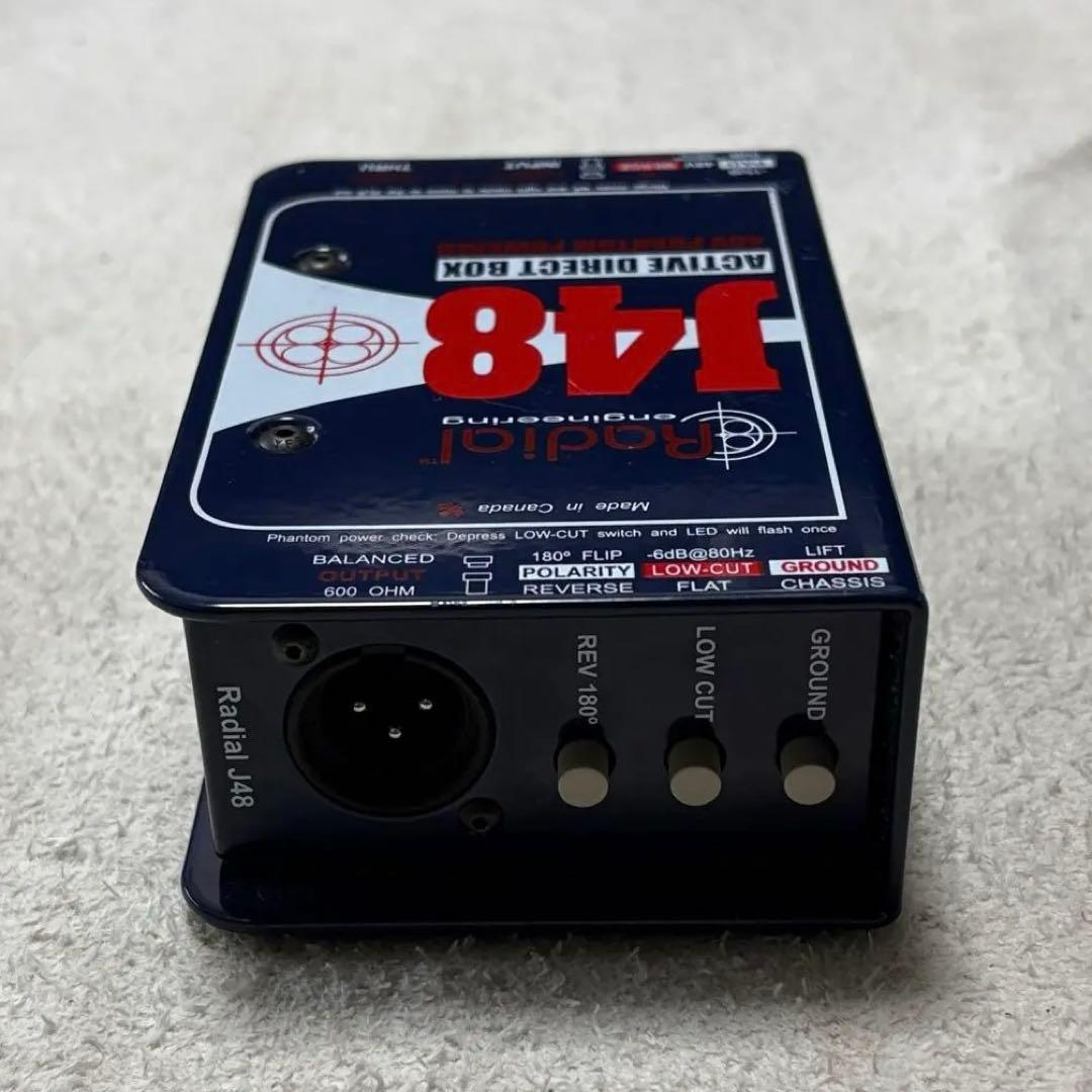 RADIAL J48 アクティブ ダイレクトボックス