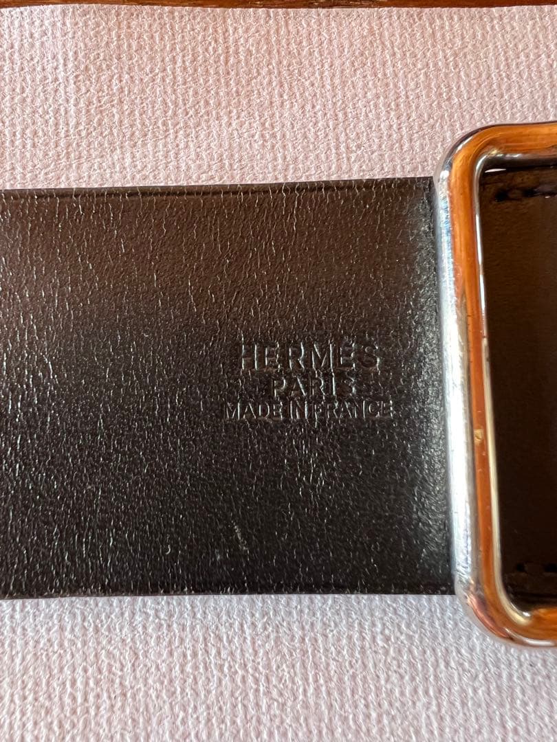 エルメス　　アピ　　レザーバングル