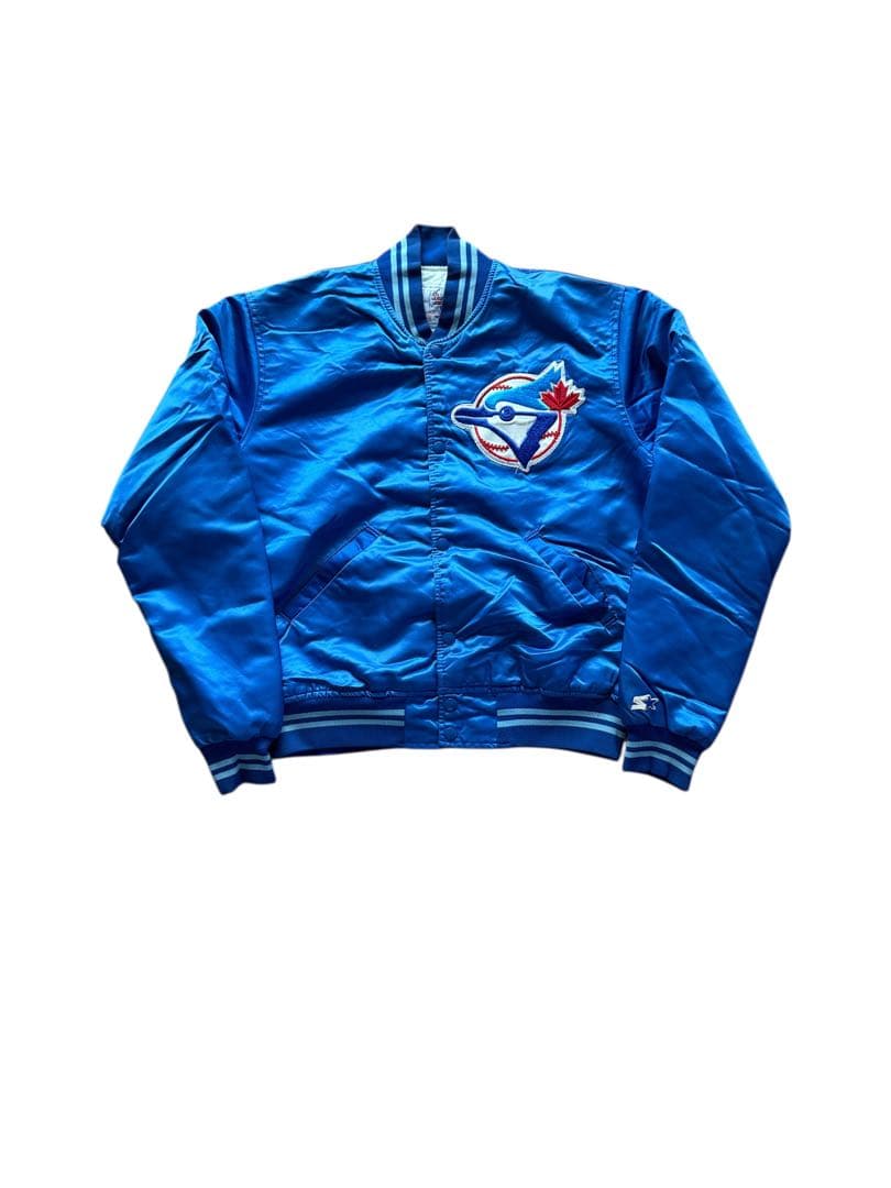 MLB トロント・ブルージェイズ サテンジャケット 岡本和真移籍 スターター製