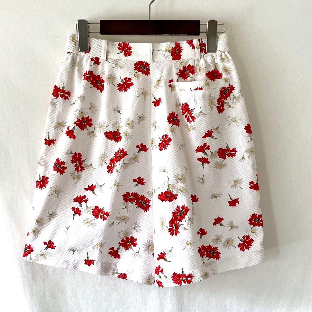 良品 Christian Dior ショートパンツ 花柄 80s vintage