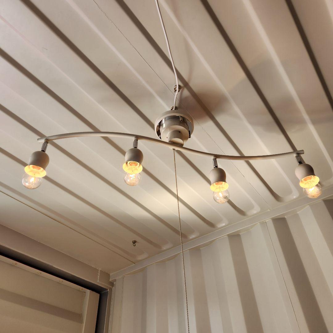 希少 廃盤 INTERFORM インターフォルム シーリングライト 4灯