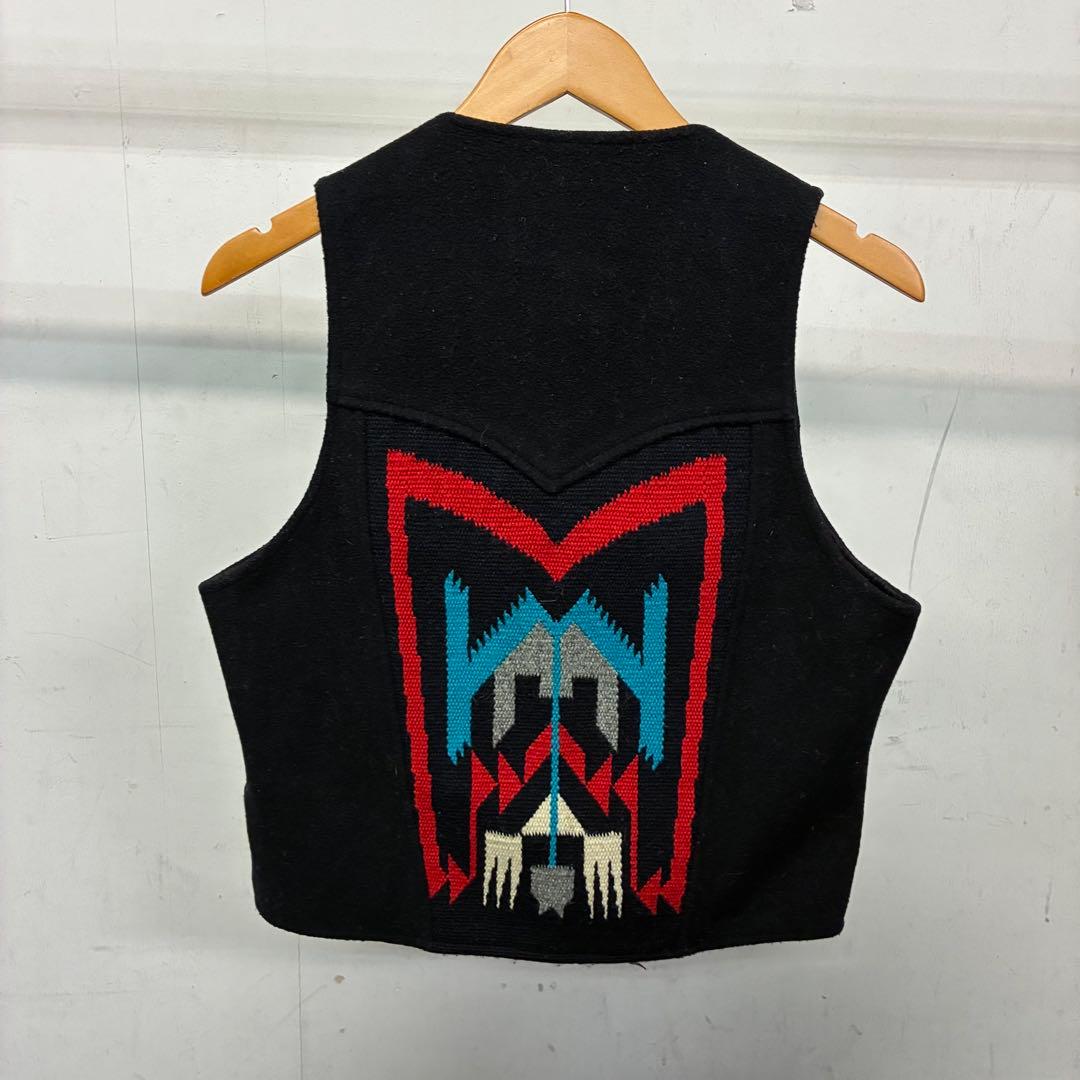 80s 90s Golden Pioneer Wear チマヨベスト オルテガ柄